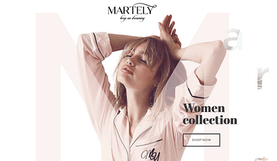e-commerce website for Martely - ladies underwear - Website Creation