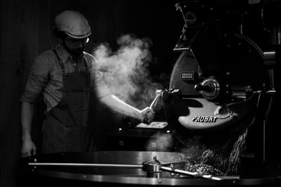 Probat Kaffeeröstereimaschine - Fotografie