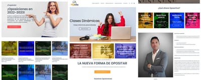Opoactiva. La nueva forma de opositar - Création de site internet