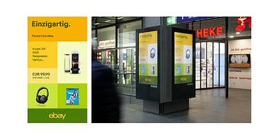 eBay DOOH Kampagne - Mediaplanung