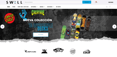 E-commerce Tienda Swell - E-commerce