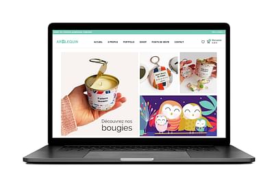 Site e-commerce - Artlequin - E-commerce