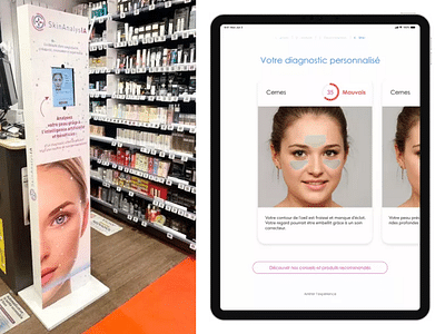 Skin AnalysIA - Outil avec IA pour les pharmacies - Creación de Sitios Web