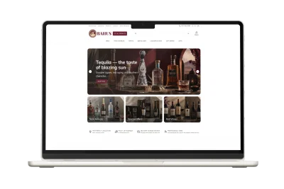 Bahus — wine & spirits store with 7,000+ products - Creación de Sitios Web