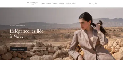 Refonte complète du site Shopify de My Tailor is Joh - E-commerce