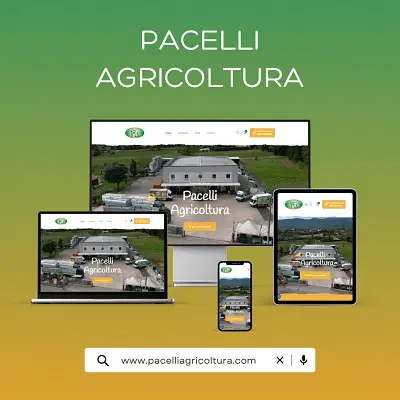 Pacelli Agricoltura E-commerce - Website Creation