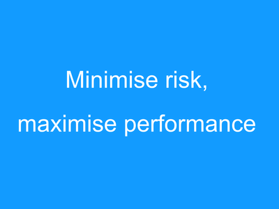 KWS: Minimise risk, maximise performance - Marketing