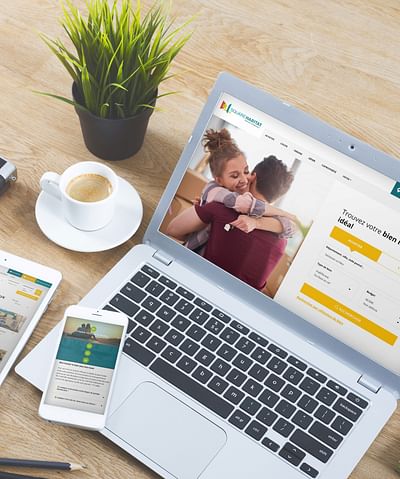 Site internet pour Square Habitat - Immobilier - Application web