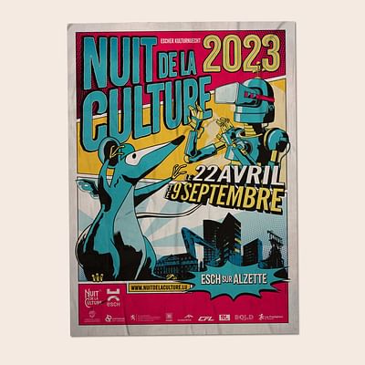 NUIT DE LA CULTURE 2023 - Grafikdesign