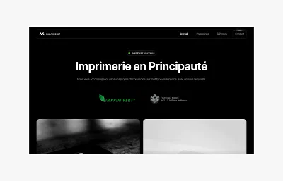 Multiprint Monaco - Site Web - Website Creation