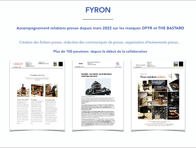 FYRON - Public Relations (PR)
