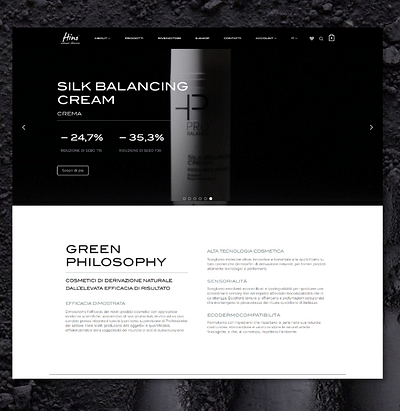 Hino Skin Care E-commerce and Video Animations - Creazione di siti web