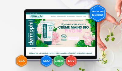Stratégie SEA - Dermophil - Publicidad Online