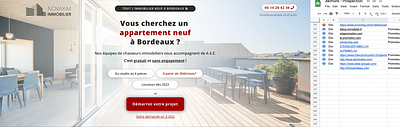 Novaxim - Promotion Immobiliere - Email Marketing