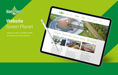Website ontwikkelen - Green Planet - Webseitengestaltung