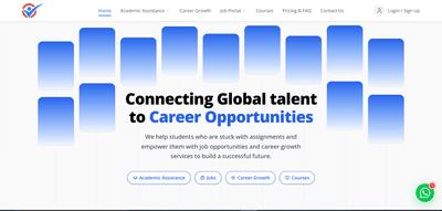 My Careers Bridge , Career & Education Digital Experience - Webanwendung
