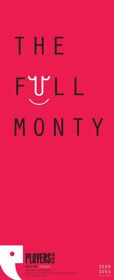 Full Monty Poster - Publicidad