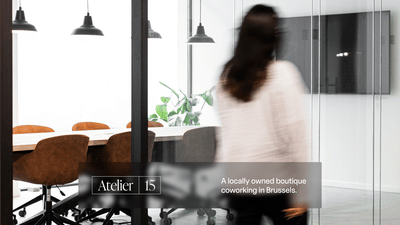 Kickstarting a new coworking space in Brussels - Application web