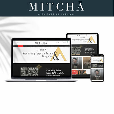 MITCHA eCommerce store creation - Website Creation
