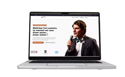 Plateforme E-learning et Réservation de cours - Webseitengestaltung