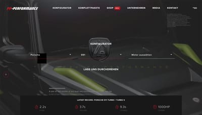 Brand Upgrade für die Tuner der Scheichs. - Photographie
