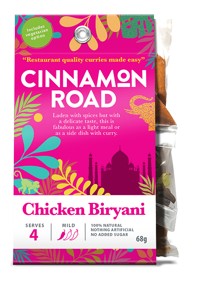 Cinnamon Rd Packaging - Graphic Design