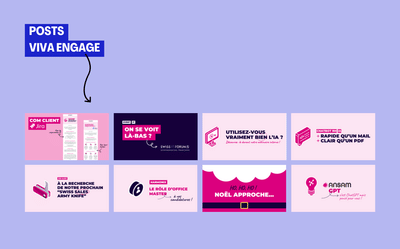 Déploiement Viva Engage pour la communication interne d'ANSAM - Communication corporate