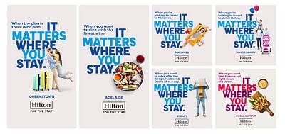 Hilton Hotels digital assets - Reclame