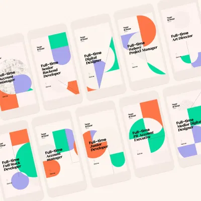 Branding, Web Design & Print Design - Application web