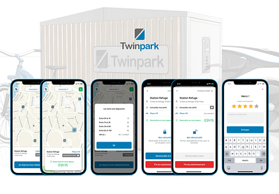 Application mobile TWINPARK - Application mobile