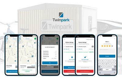 Application mobile TWINPARK - Mobile App