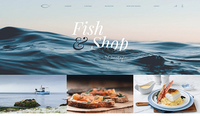 Fish & Shop by Christophe - Création de site internet