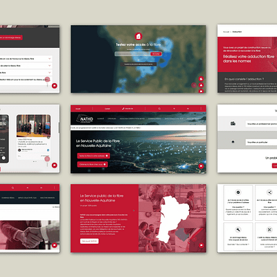 NATHD : Refonte du site web - Design & graphisme