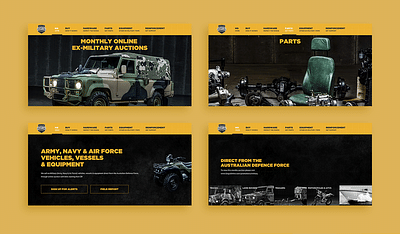Australian Frontline Machinery - Website Creation