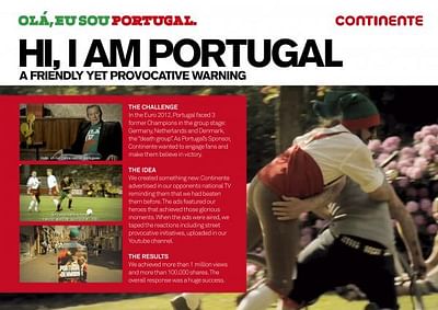HI, I AM PORTUGAL. - Advertising