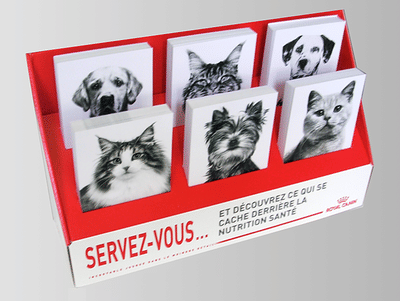 Royal Canin : Action promotionnelle points de vente - Publicité