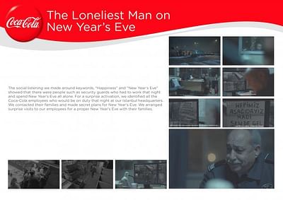 THE LONELIEST MAN IN NEW YEAR'S EVE - Advertising