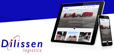 Dilissen Logistics - Création de site internet