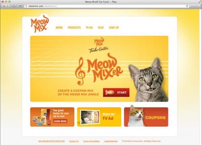 MEOW MIXER - Advertising