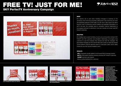 FREE TV! JUST FOR ME! - Advertising