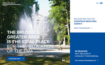 Belgian bid to host the European Medicines Agency - Création de site internet