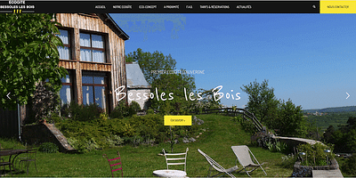 Ecogite bessoles les bois - Création de site internet