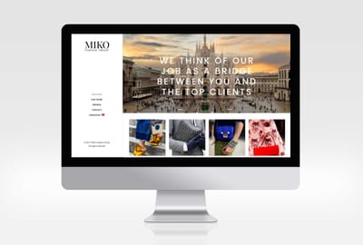 Brand Identity Design for MikoFashionGroup - Branding & Posizionamento