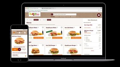 burgerme – Burger “at its finest” - Applicazione web