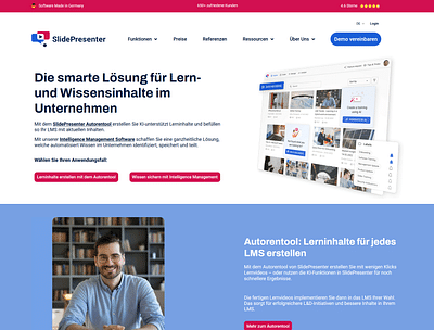 Erstellung einer umfangreichen Webseite - Webseitengestaltung