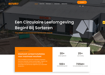 Nieuwe Website Senro BV - Website Creation