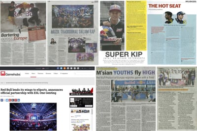 Marketing Communications for Red Bull of Europe - Relations publiques (RP)