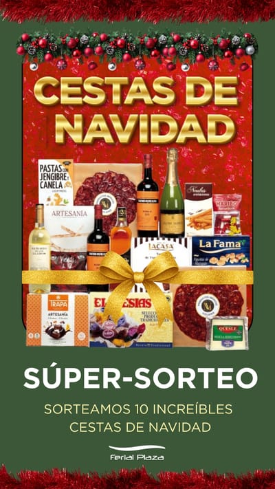Sorteo cestas Nipace en Ferial Plaza - Advertising