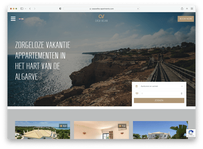 Casa Velha - Website Creatie