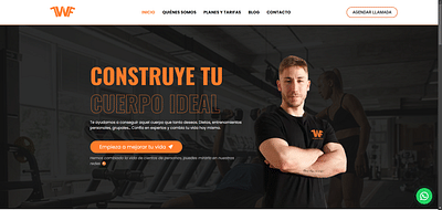 TwiceFit - Dietas y entrenamientos personales - Creación de Sitios Web